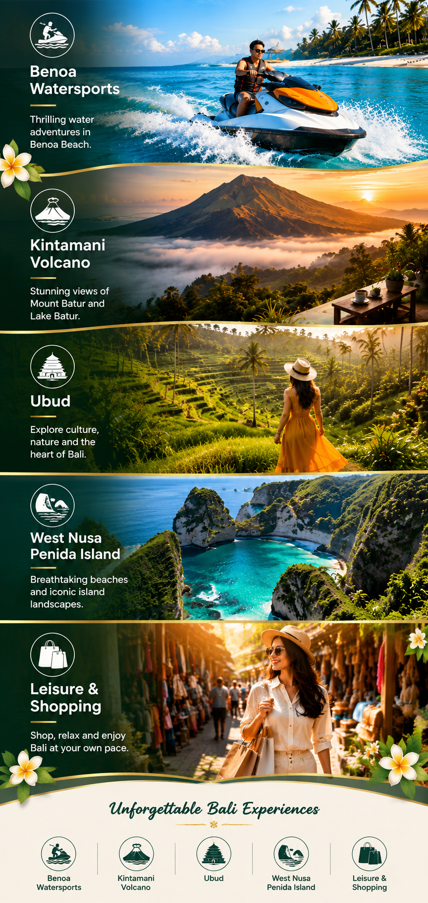 Arrival in Bali